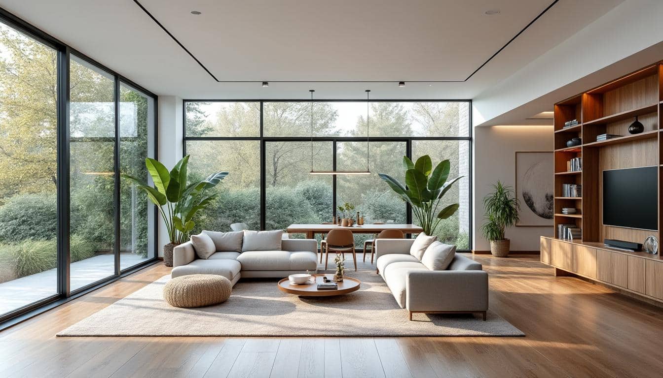 découvrez des astuces pour aménager un espace ouvert de manière harmonieuse et fonctionnelle sans utiliser de cloisons, favorisant luminosité et convivialité.