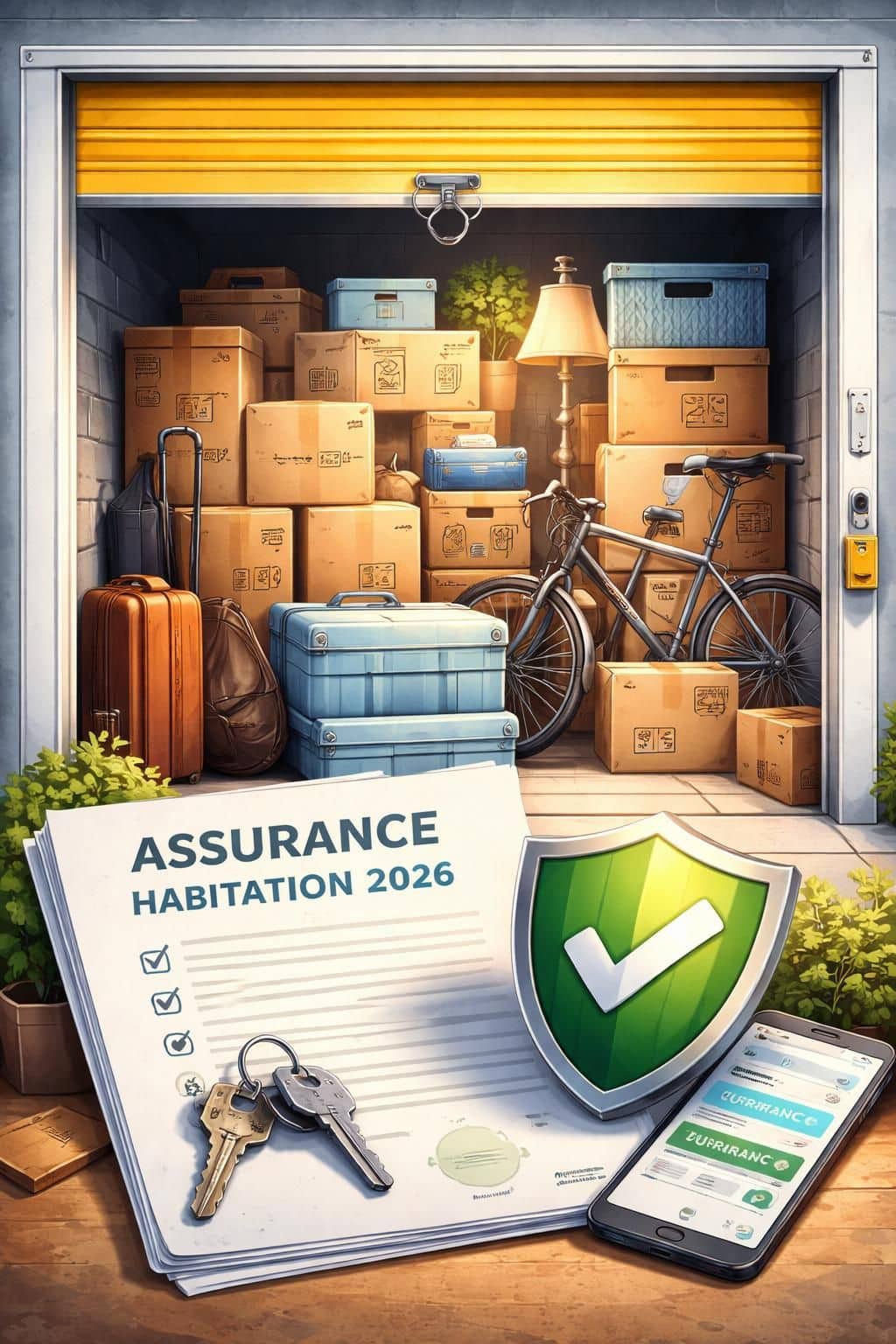 d&eacute;couvrez si votre assurance habitation couvre les biens stock&eacute;s hors de votre domicile et quelles sont les conditions pour b&eacute;n&eacute;ficier d'une protection optimale.
