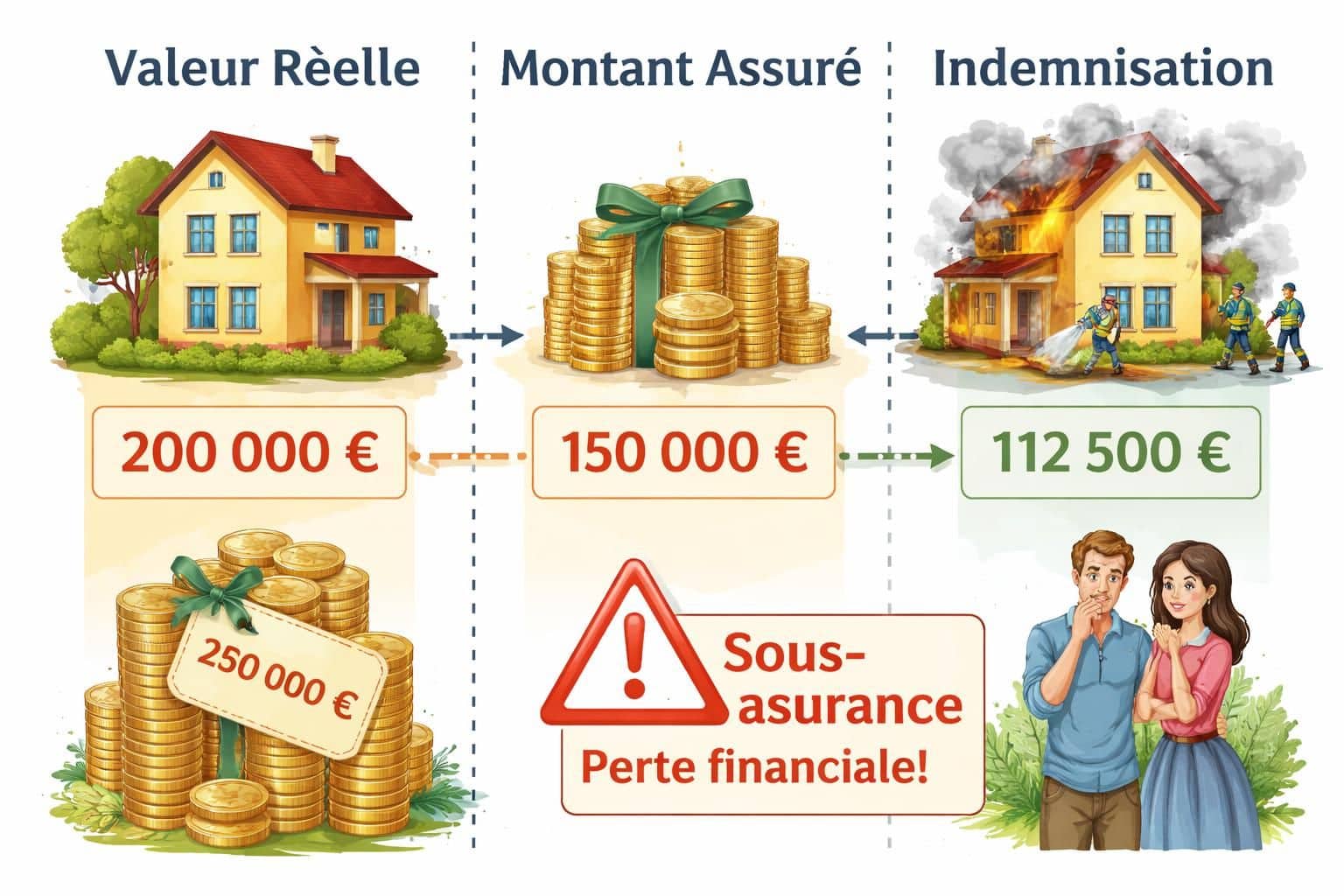 découvrez les risques liés à une assurance habitation sous-évaluée en cas de sinistre et comment bien protéger votre logement pour éviter les mauvaises surprises.